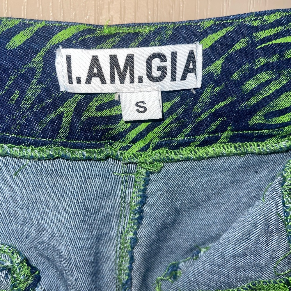 I.AM.GIA Sinead Pant in Green Tiger - Picture 8 of 10
